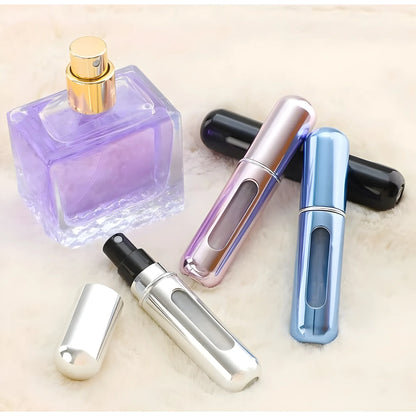 Prism Essential Pack of 2 Aluminium Perfume Spray Bottle