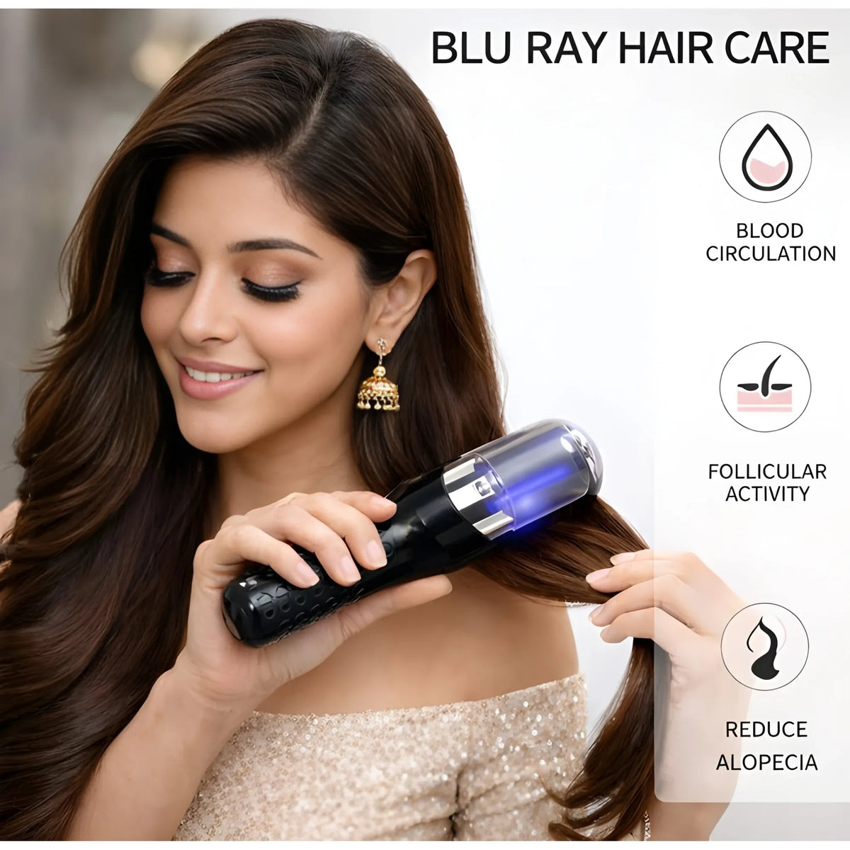 Onyx Essential Stainless Steel Cordless Split End Hair Trimmer