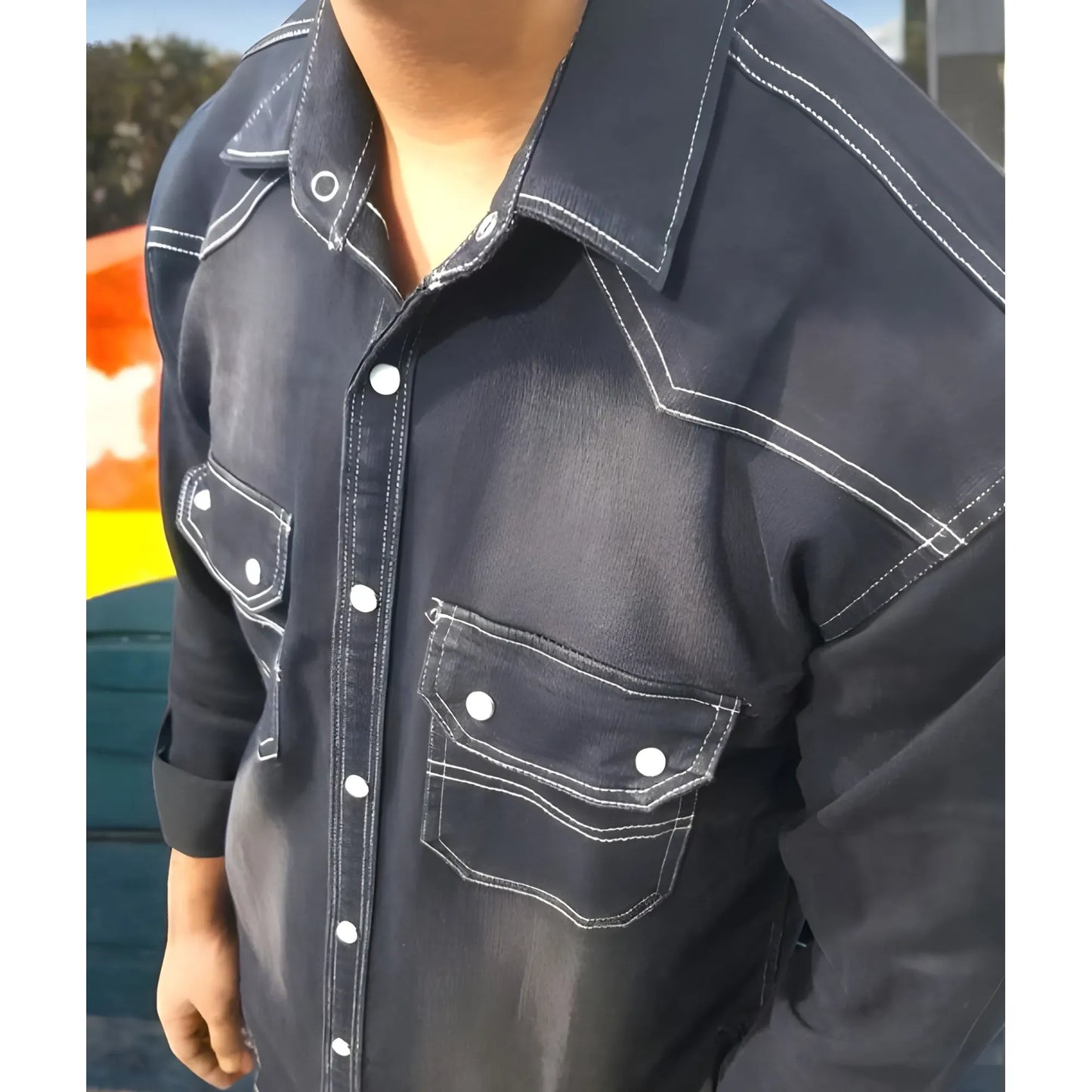 Caspian Dyed/ Washed Shirt