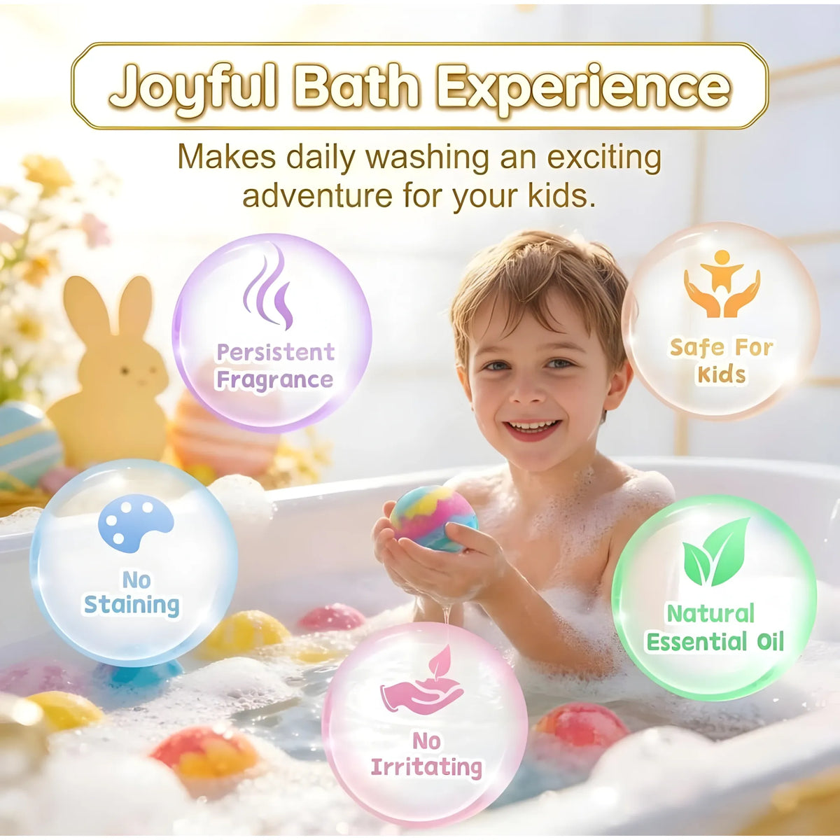 Prism Essential Plastic Bath Bombs