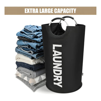 Onyx Essential Polyester 90 L Laundry Basket for Clothes Storage Bag