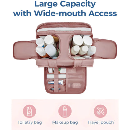 Signature Essential Polyester 4-In-1 Travel Toiletry Bag