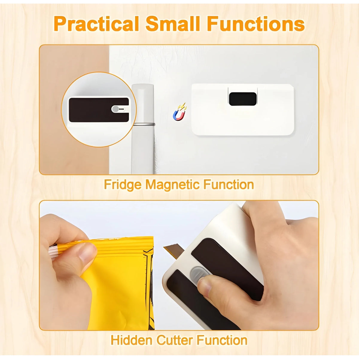 Prism Essential Plastic Mini Magnetic Sealer