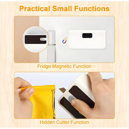 Prism Essential Plastic Mini Magnetic Sealer
