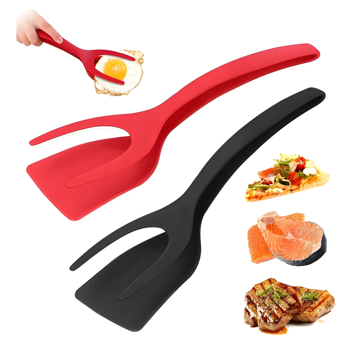 Prism Essential Silicone 2-In-1 Kitchen Spatula