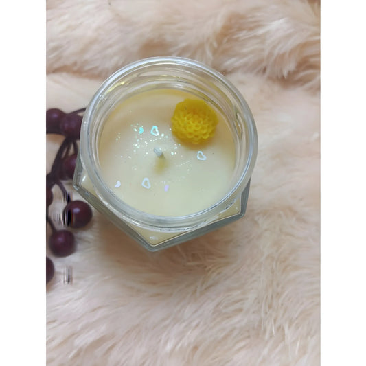 Pack Of_2 Soy Wax And Bees Wax Blend Candles Liquid Volume 80