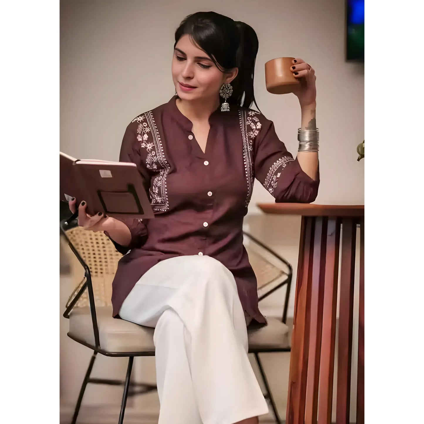 Belle Floral Tunic