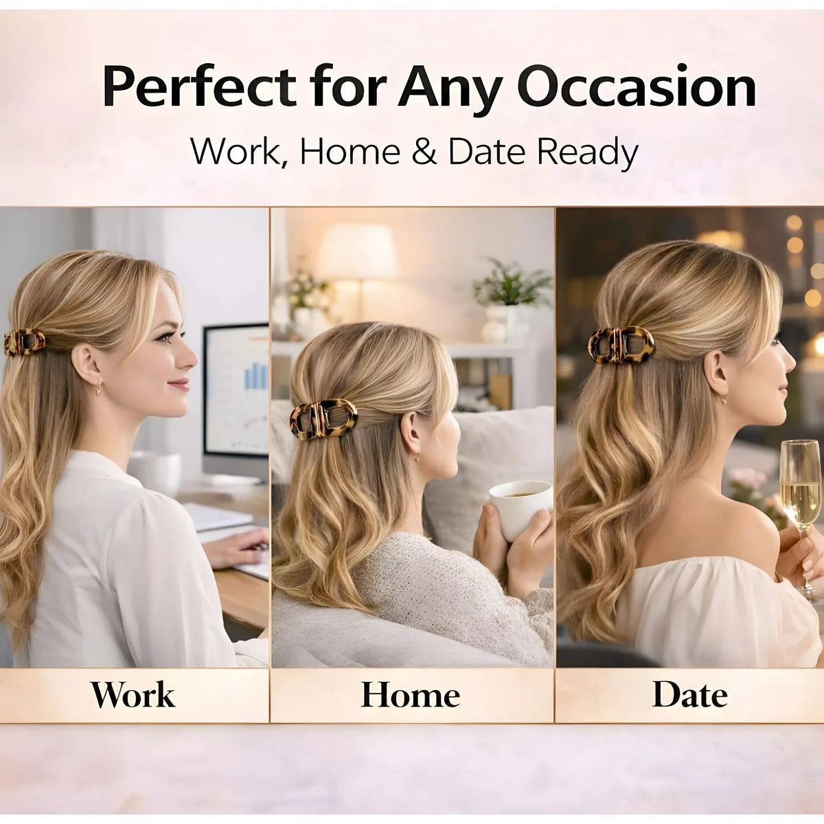 Prism Essential Plastic Magnetic Hair Clip