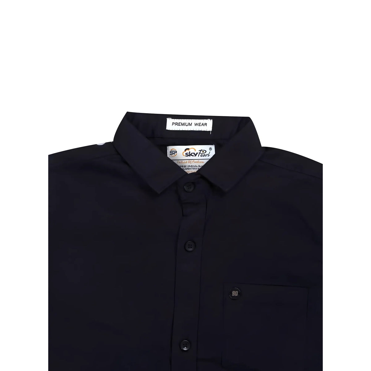 Vanya Solid Kids Shirt