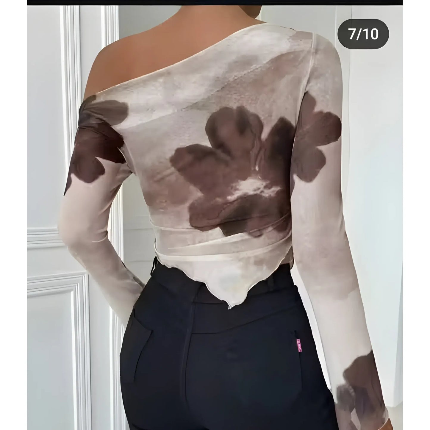 Amara Floral Crop Top