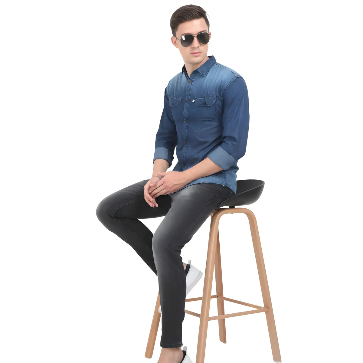 Elara Denim Shirt