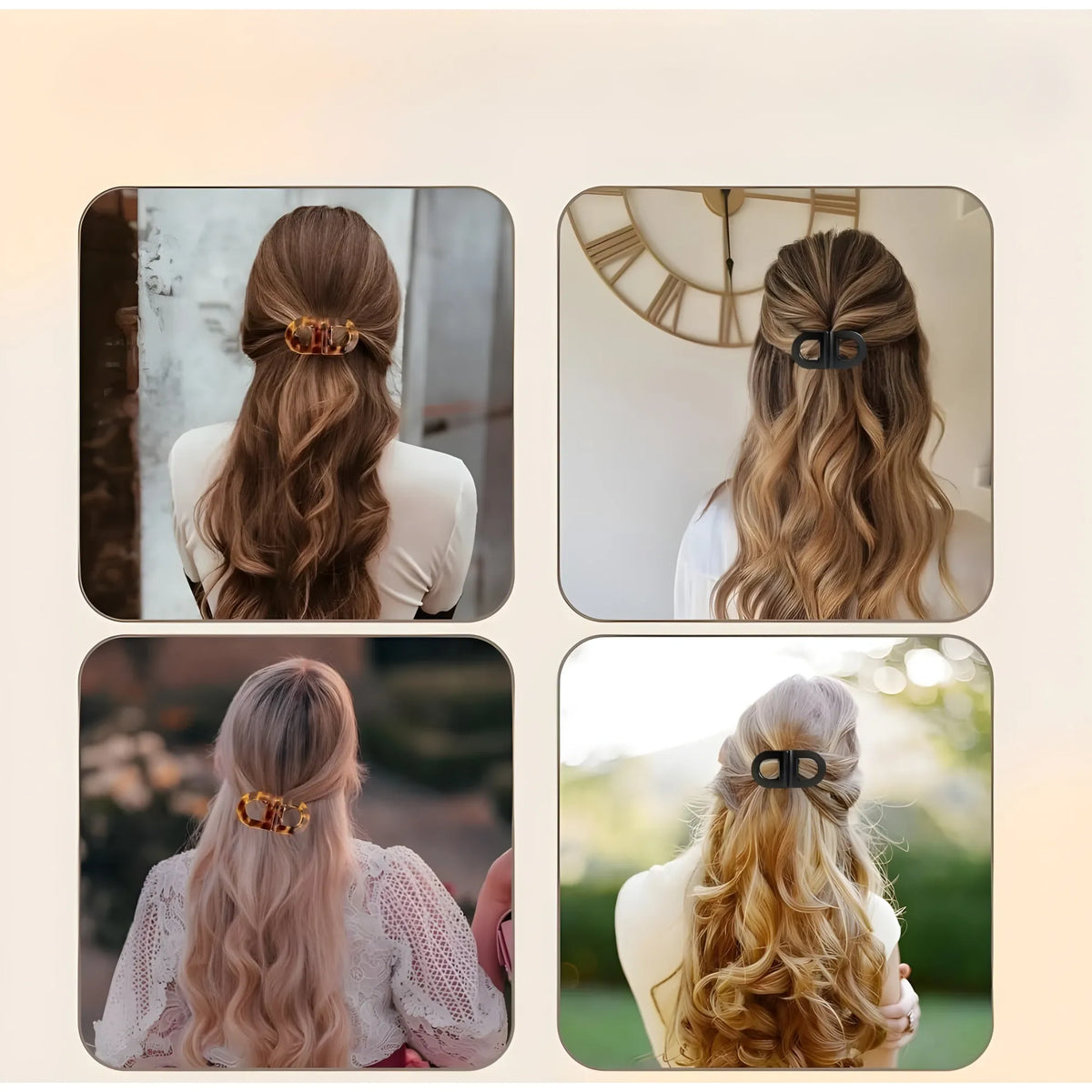 Prism Essential Plastic Magnetic Hair Clip