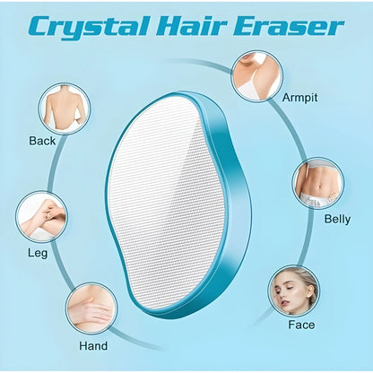Sapphire Essential Pack of 2 Crystal Painless Hair Eraser