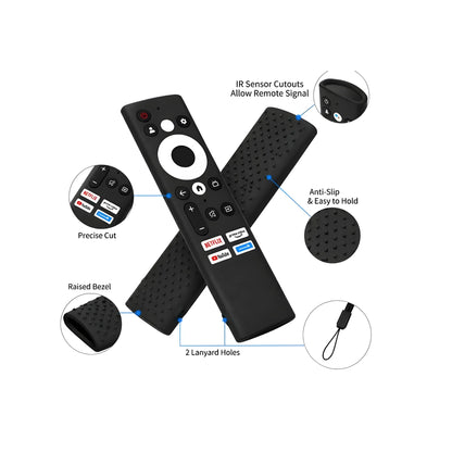 Onyx Essential Silicone Protective Cover for Skyworth Smart TV Remote Soft Silicone Case Only