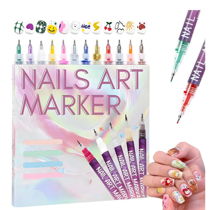 Prism Solid Plastic Nail Art Maker Pen