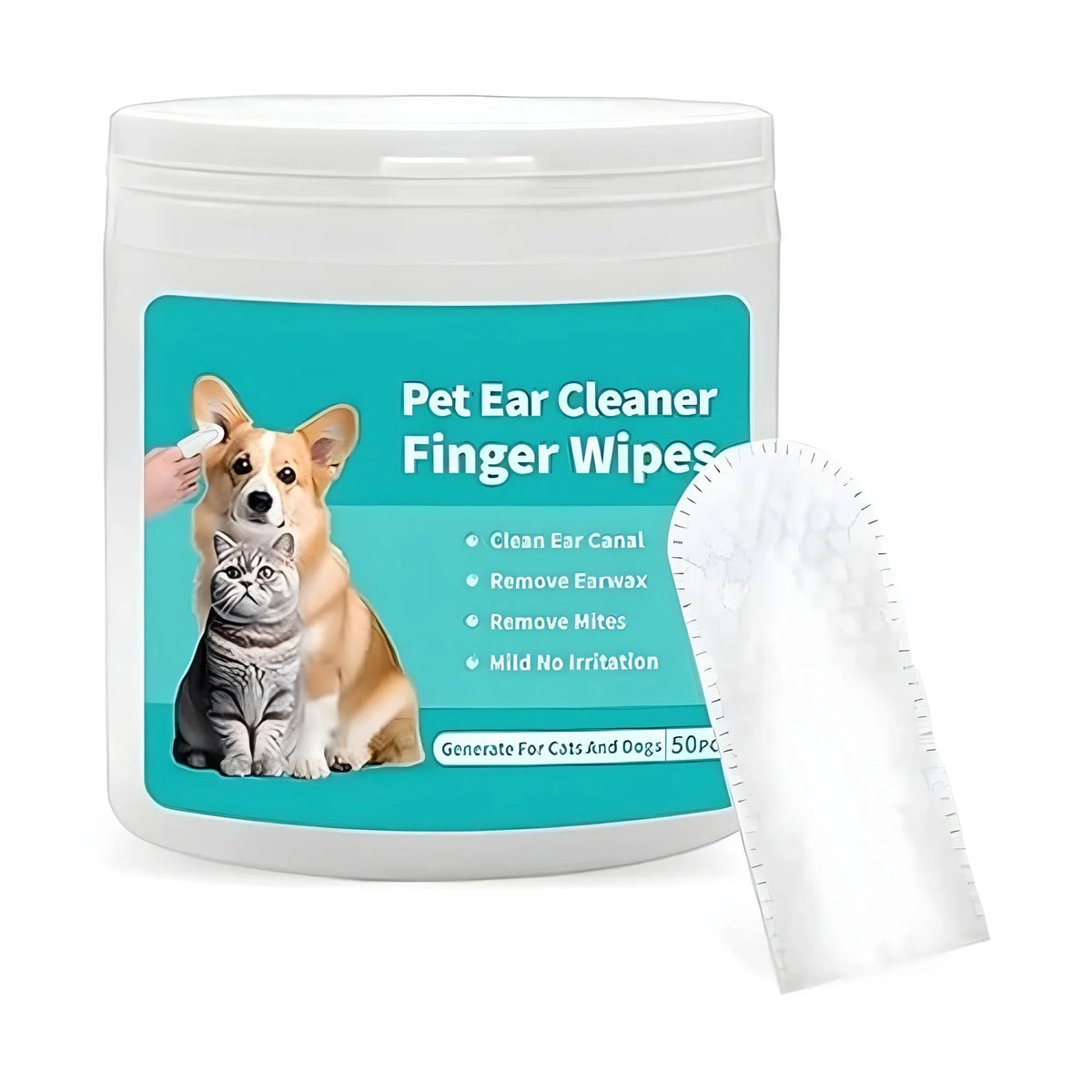 Pearl Essential Pet Ear Cleaning Wipes