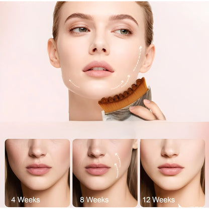 Umber Essential Lymphatic Contour Face Brush