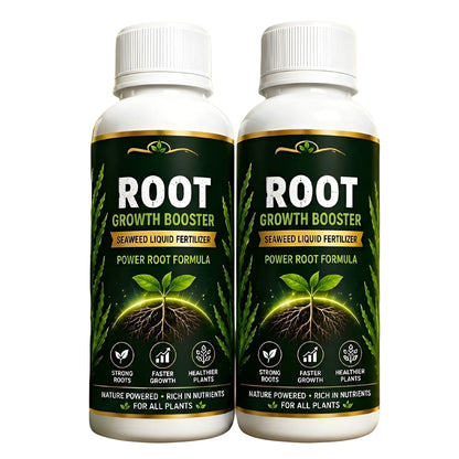 Signature Essential Pack of 2 Root Growth Booster Seaweed Liquid Fertilizer Bottles - 100 ML