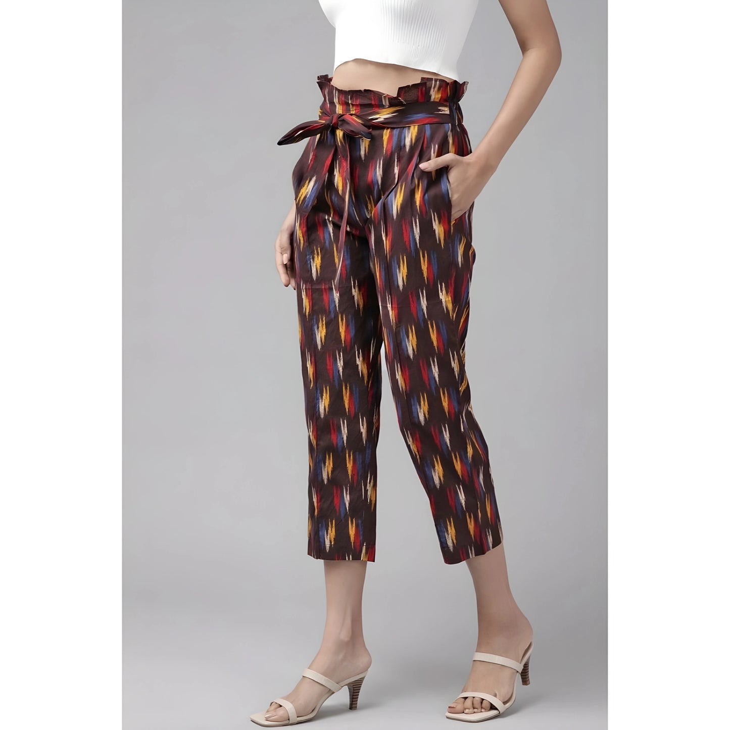 Sera Printed Trousers