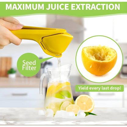 Saffron Essential Plastic Lemon Squeezer