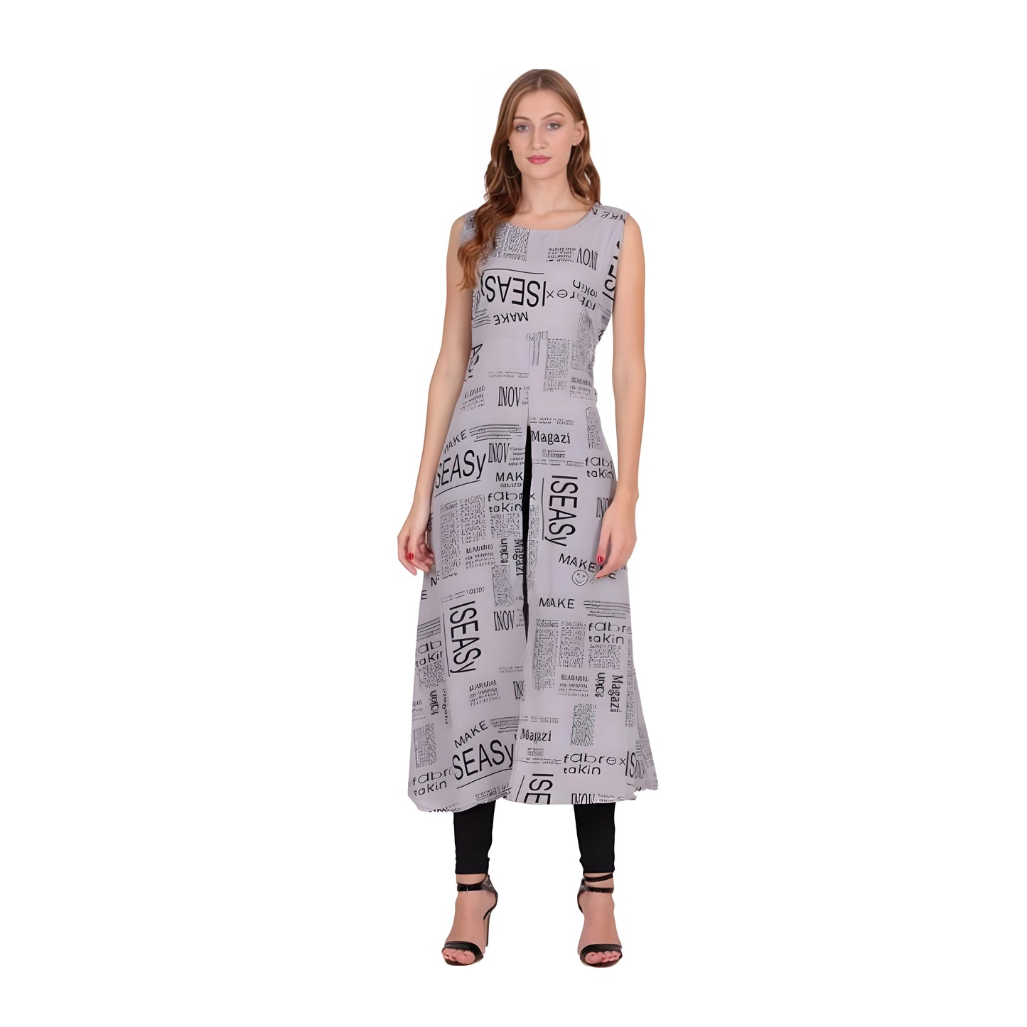 Viana Printed Dress