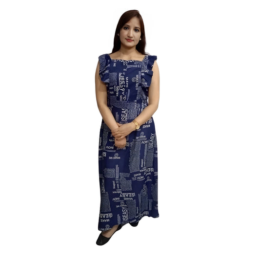 Glyph Printed Dress