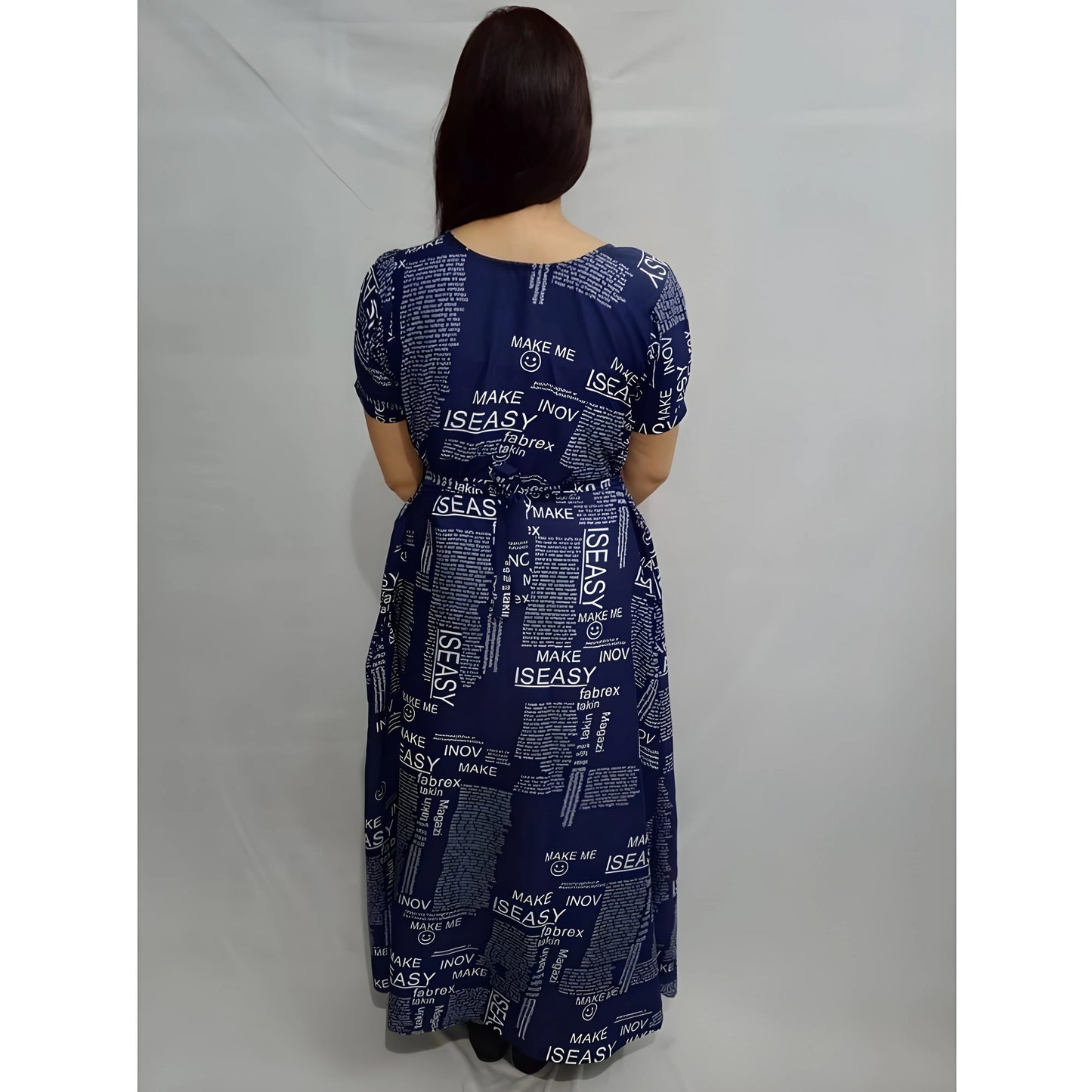 Aura Printed Dress