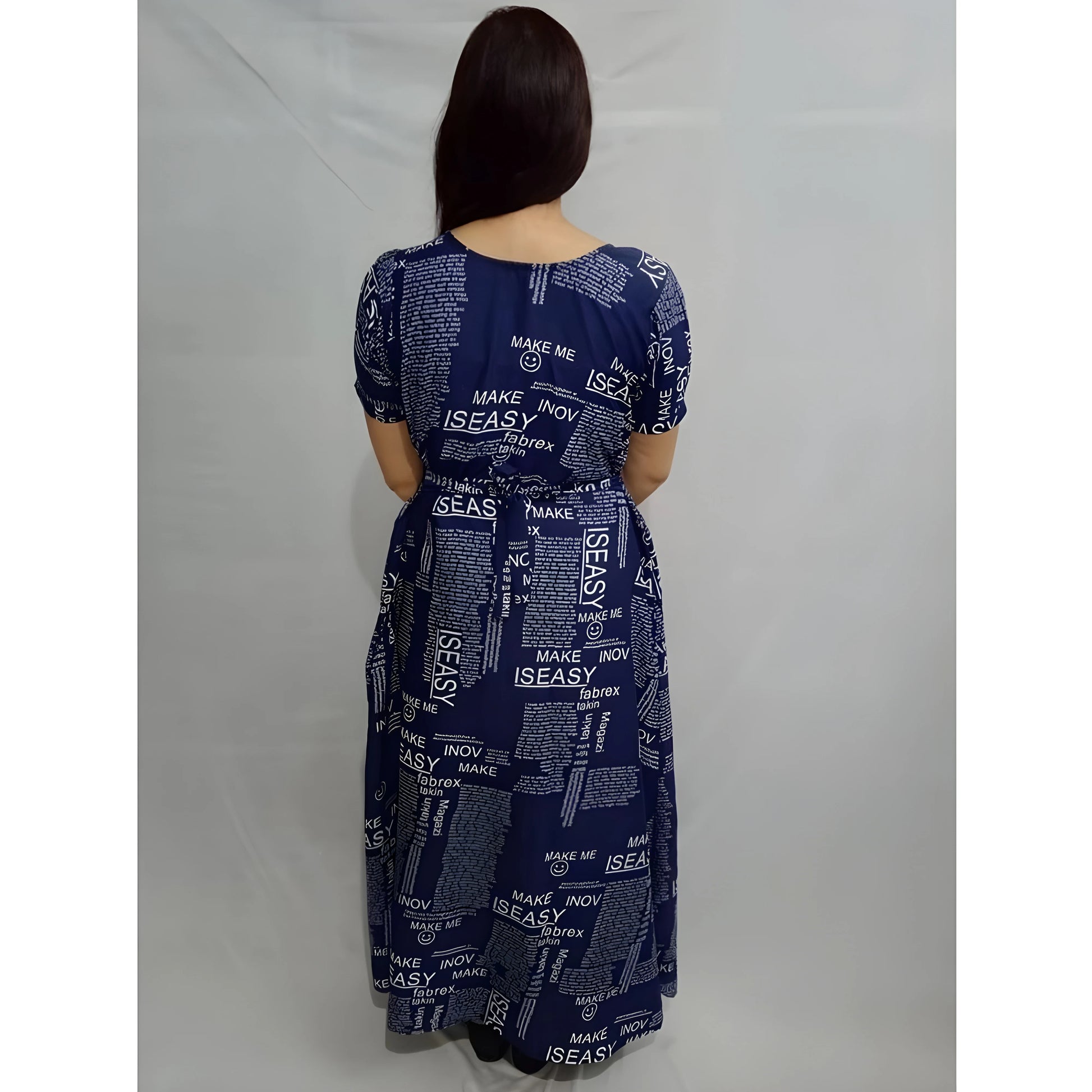 Aura Printed Dress