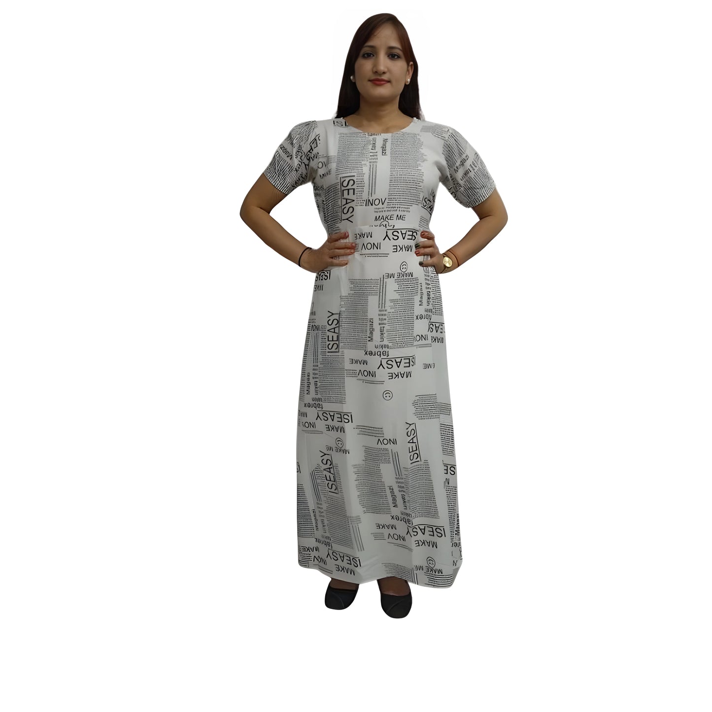 Echo Printed Dress