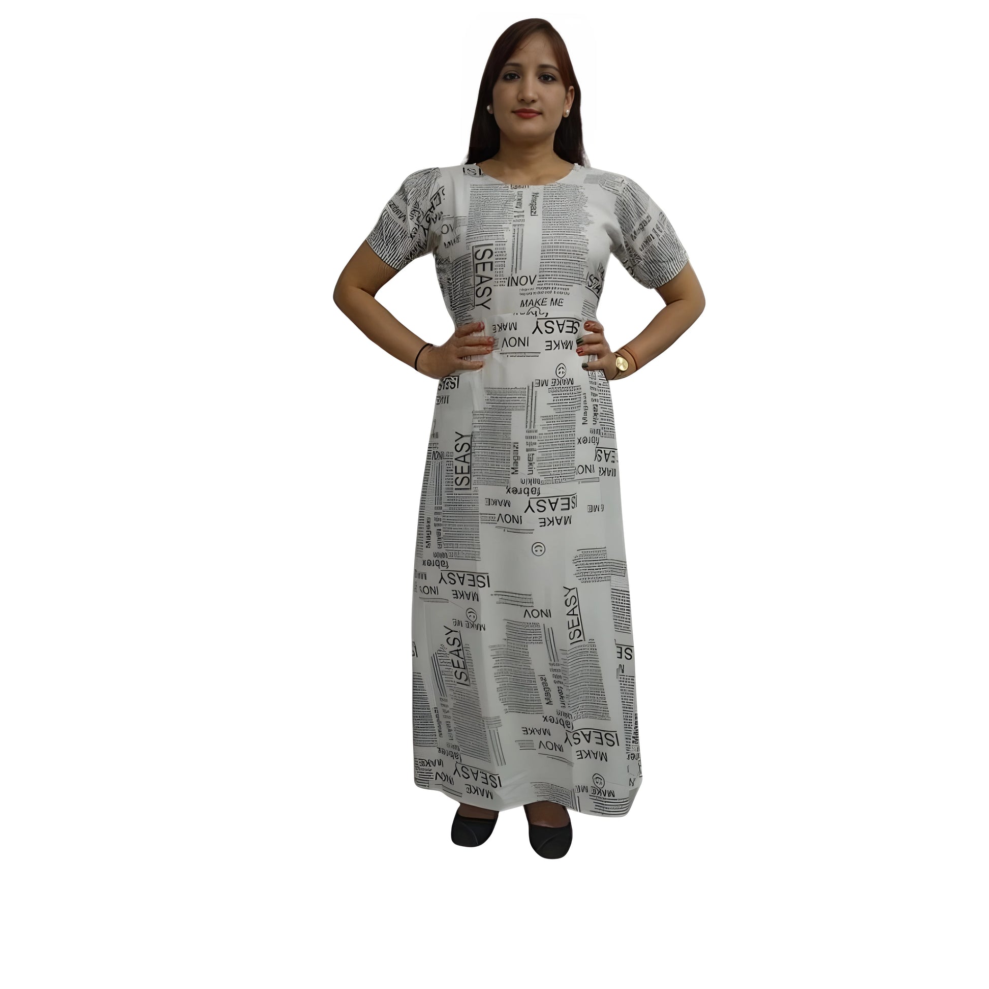 Echo Printed Dress