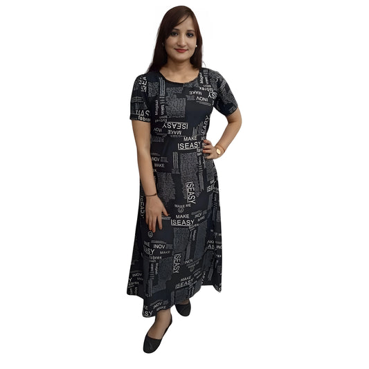 Anais Printed Dress