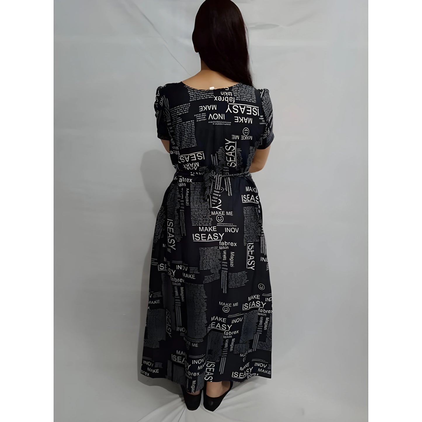 Anais Printed Dress
