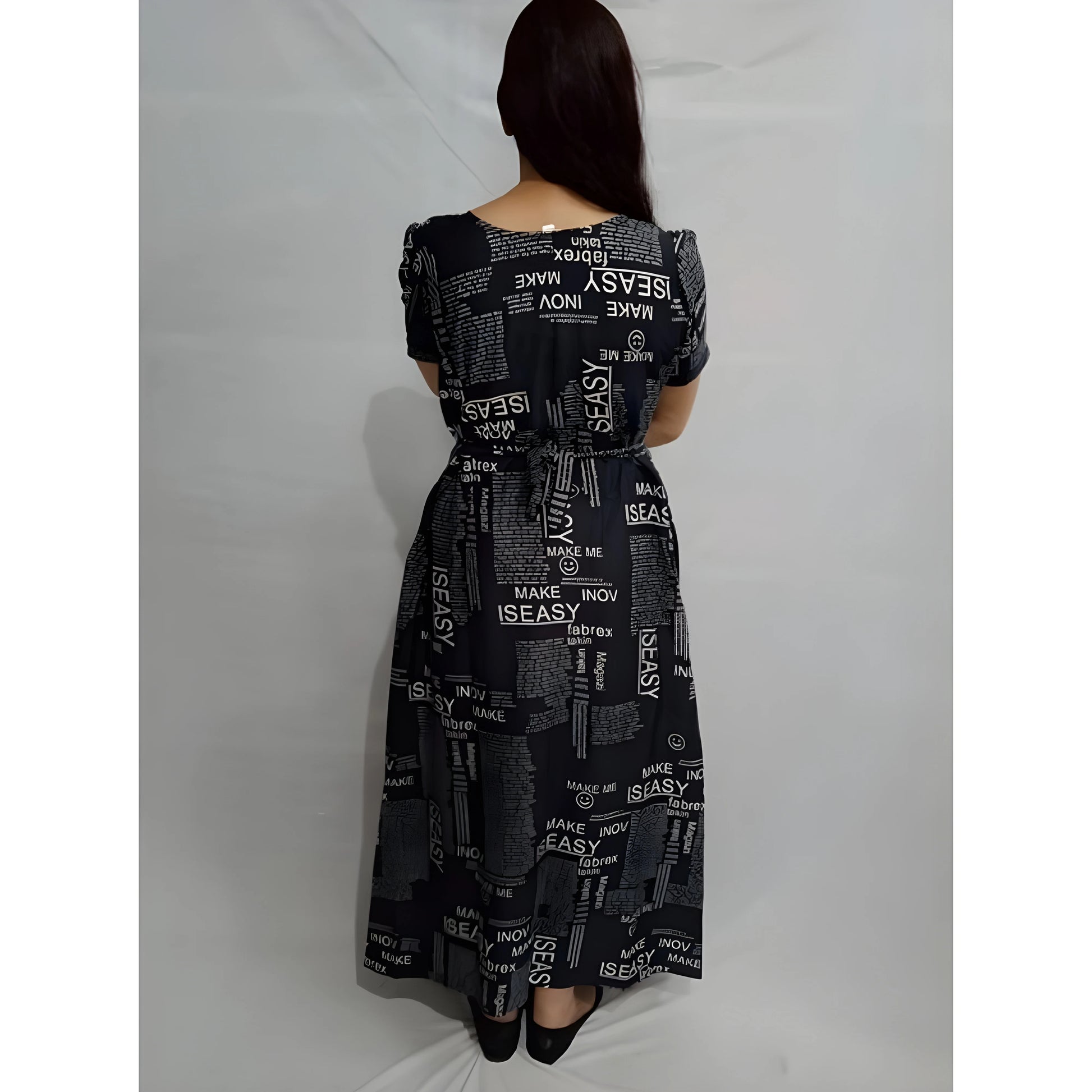 Anais Printed Dress