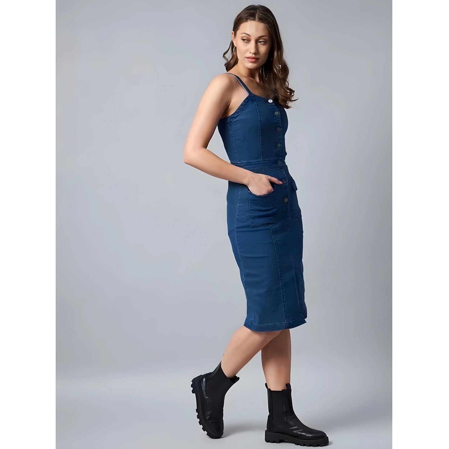 Pure Solid Dress