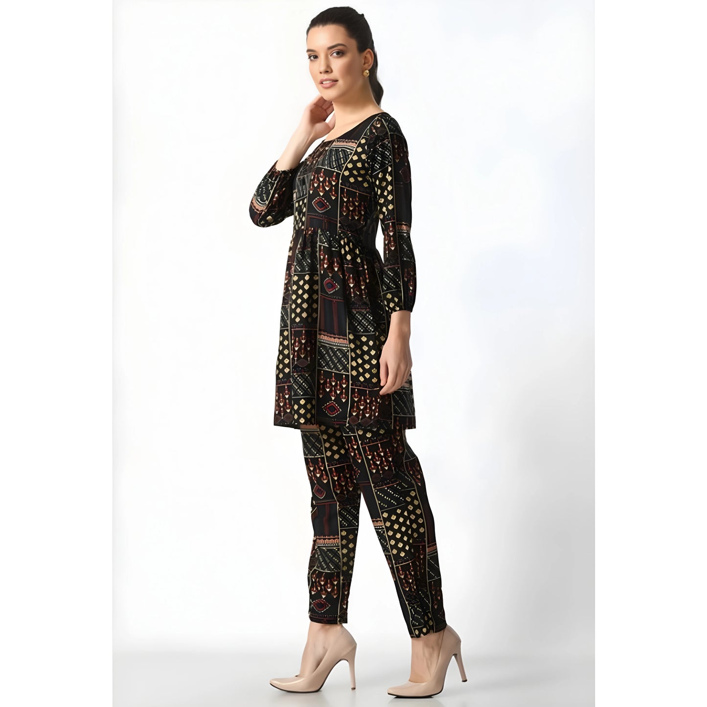 Bianca Printed Dress