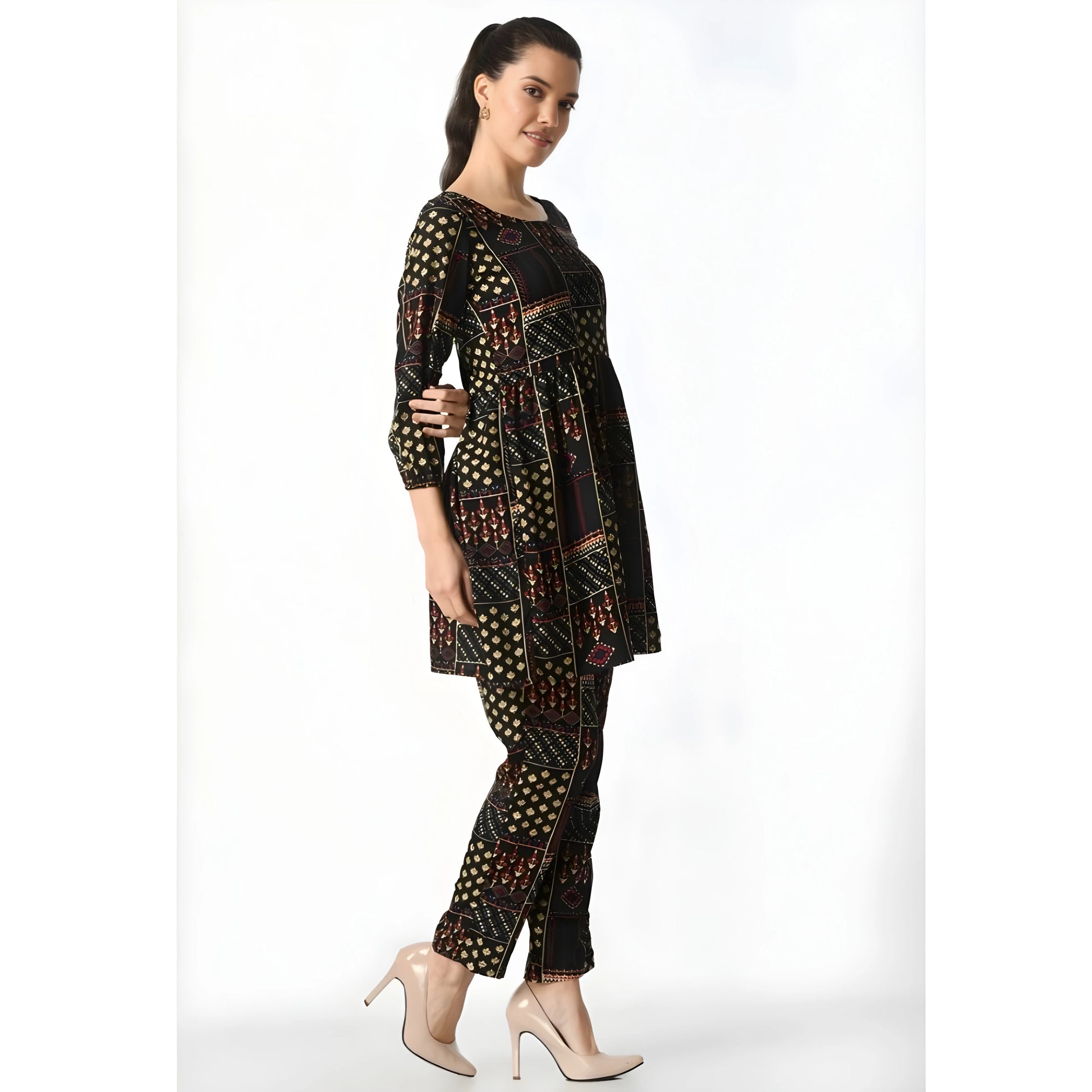 Bianca Printed Dress