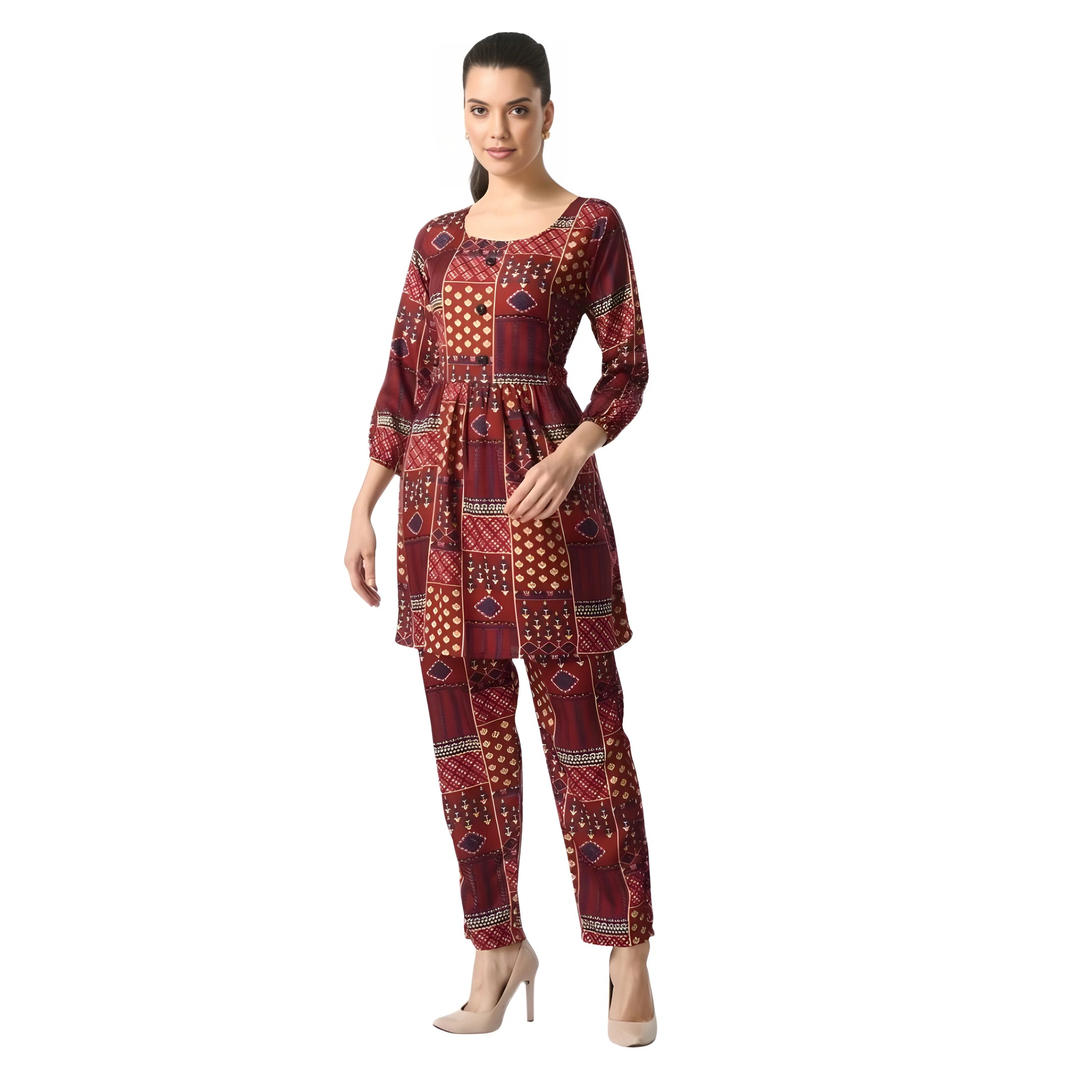 Beatrix Printed Dress