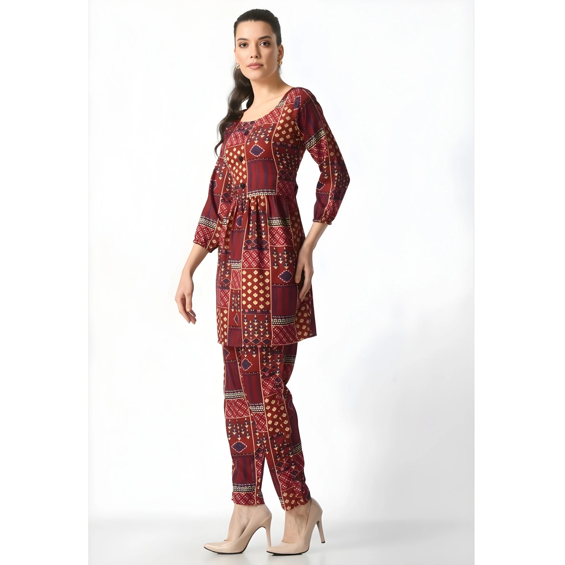 Beatrix Printed Dress