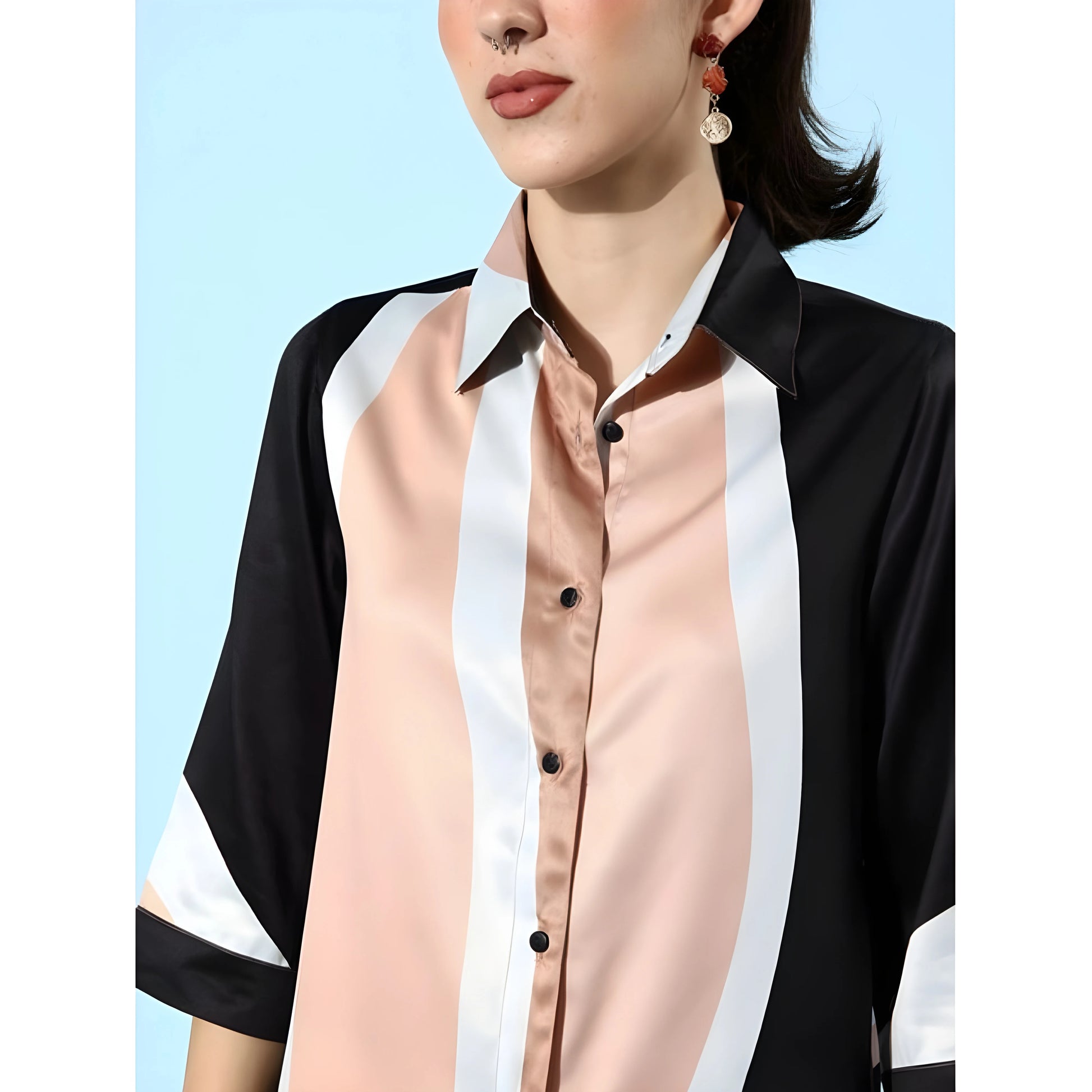 Split Colour Block Co-Ord Set