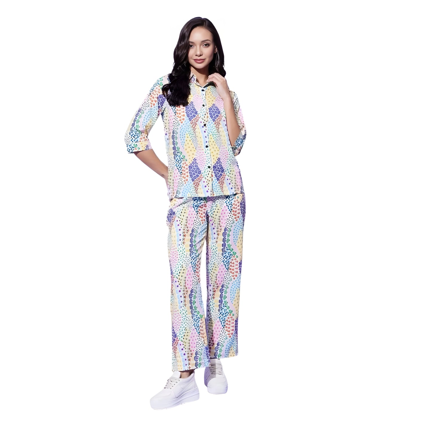 Lily Floral Co-Ord Set