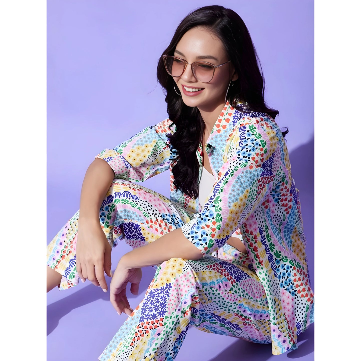 Lily Floral Co-Ord Set