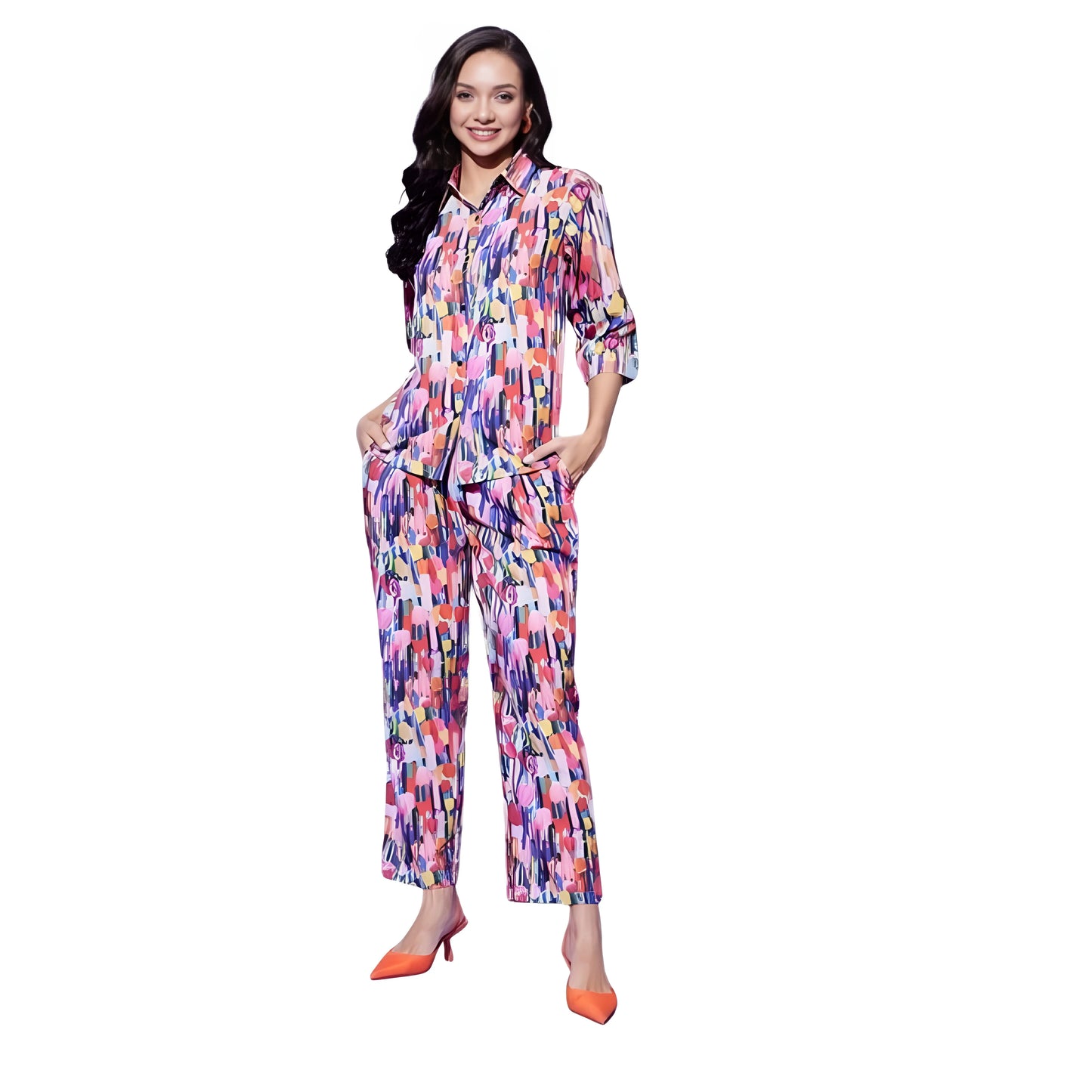 Garden Floral Co-Ord Set