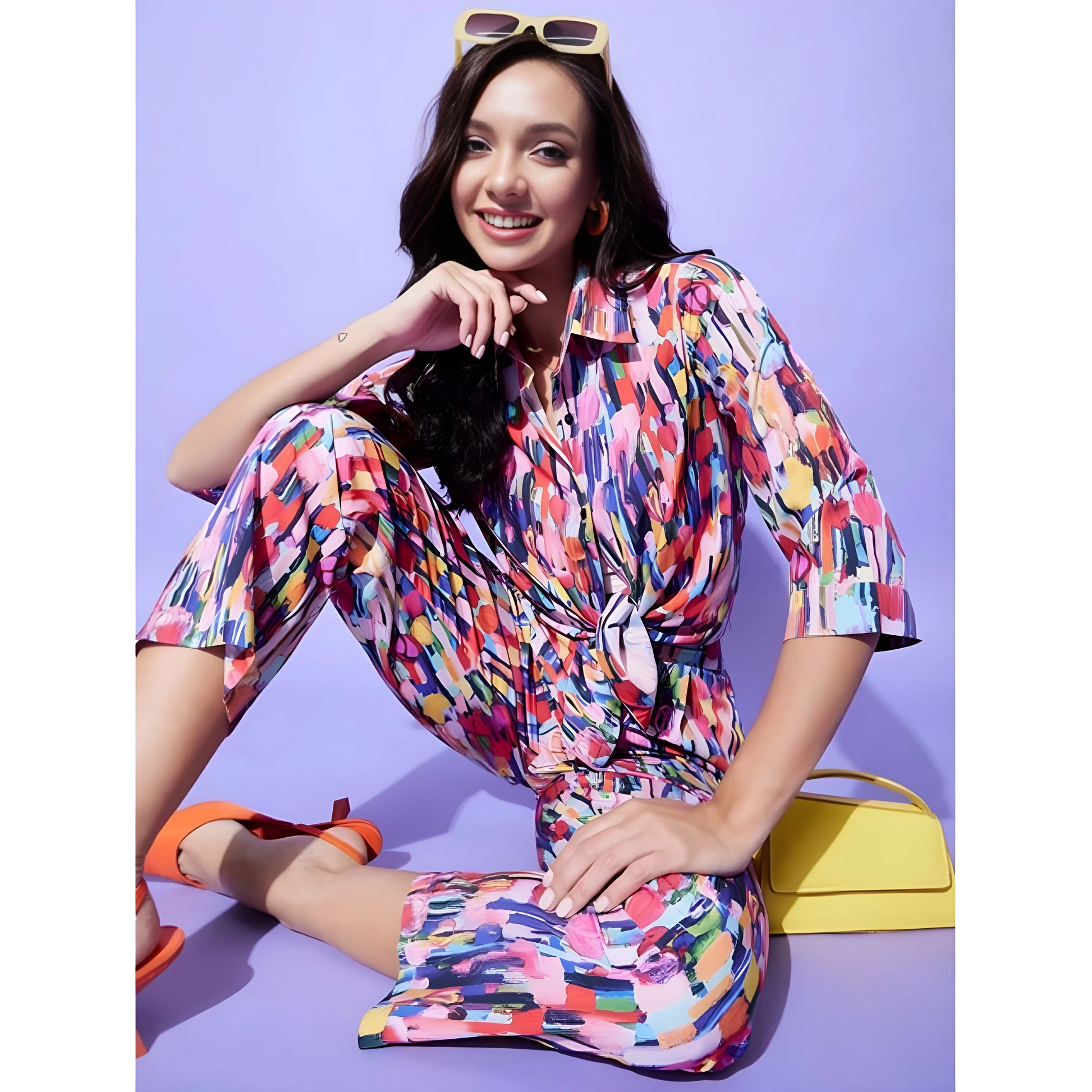 Garden Floral Co-Ord Set