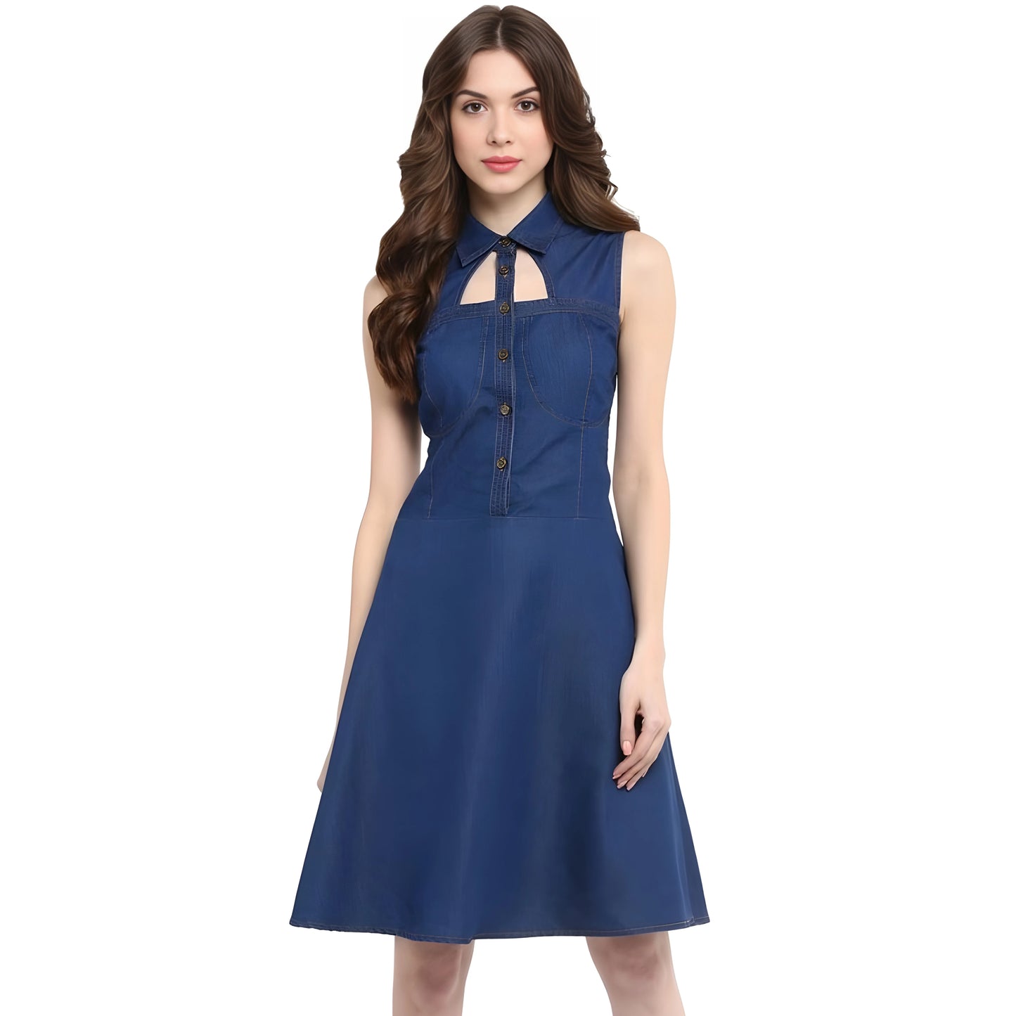 Faye Solid Dress