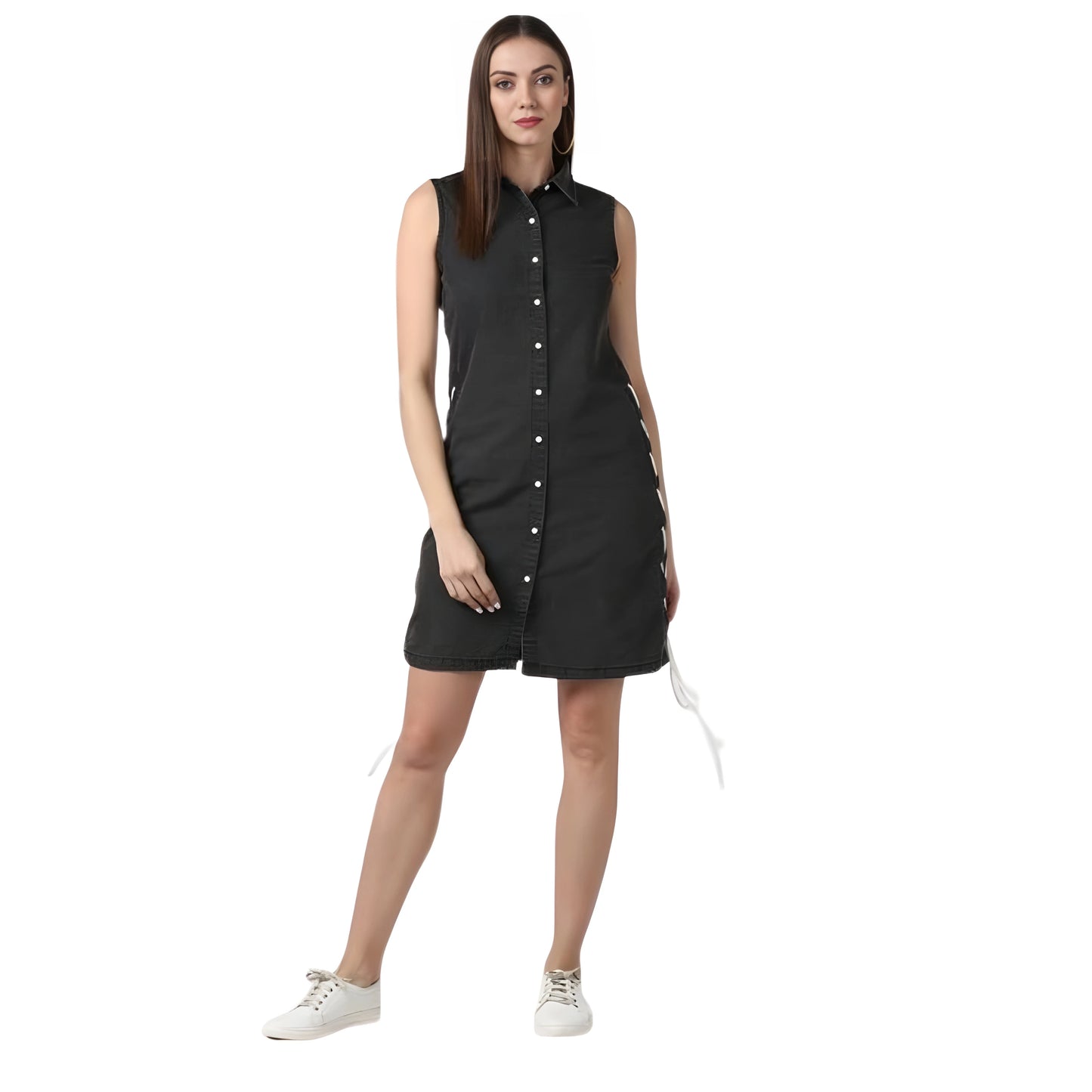 Florine Solid Dress