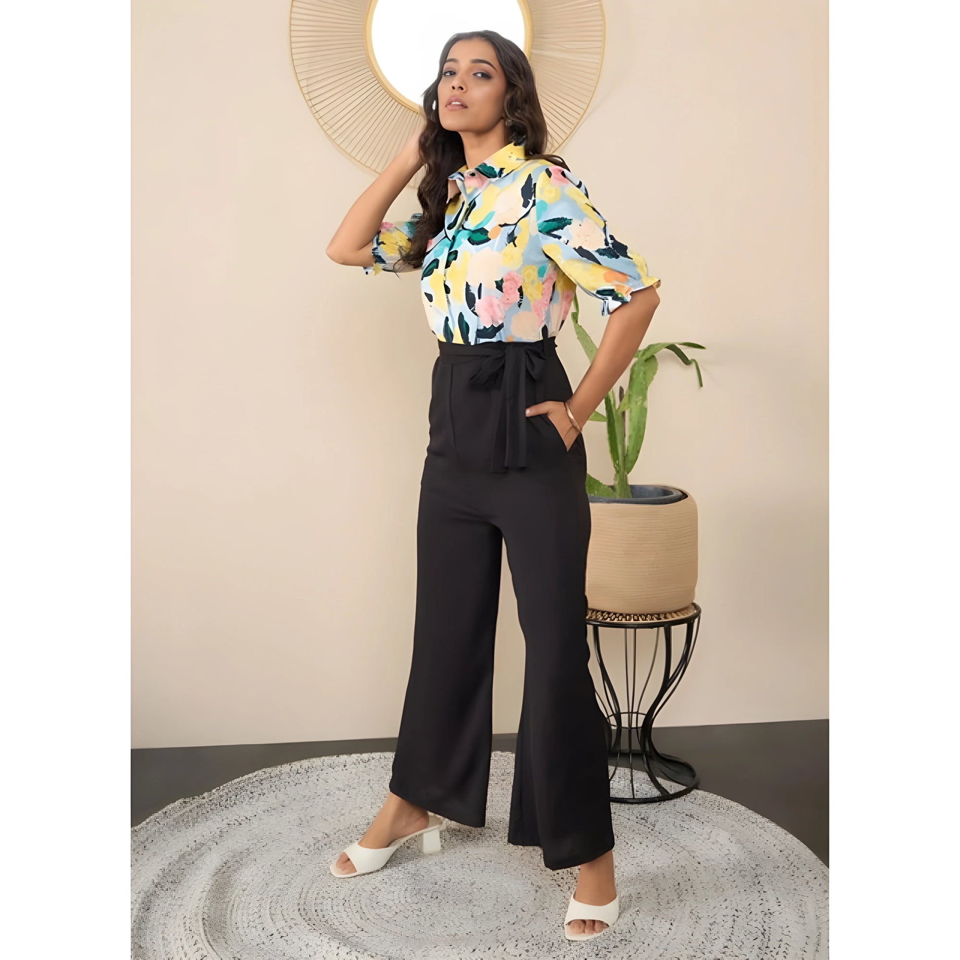 Vera Floral Jumpsuit
