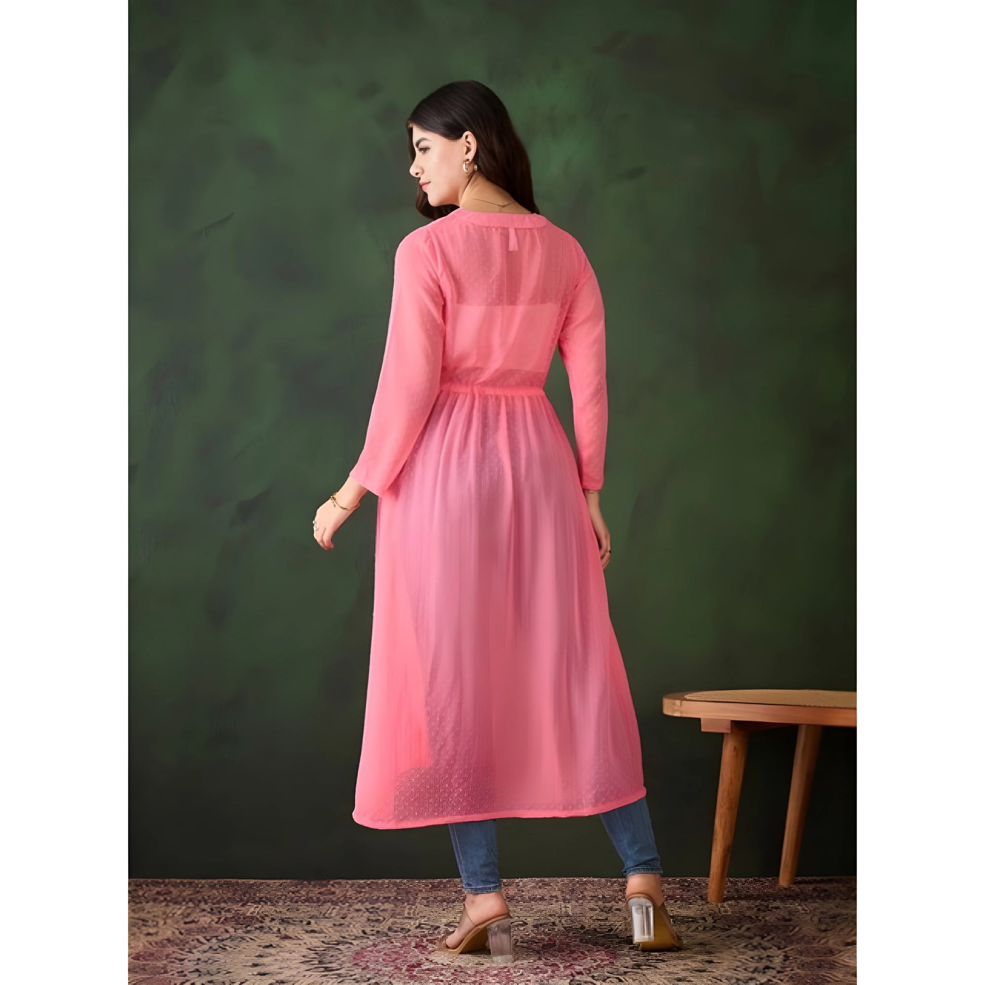 Riva Self Design Dress
