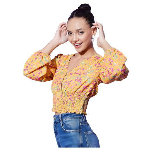 Spectrum Floral Top