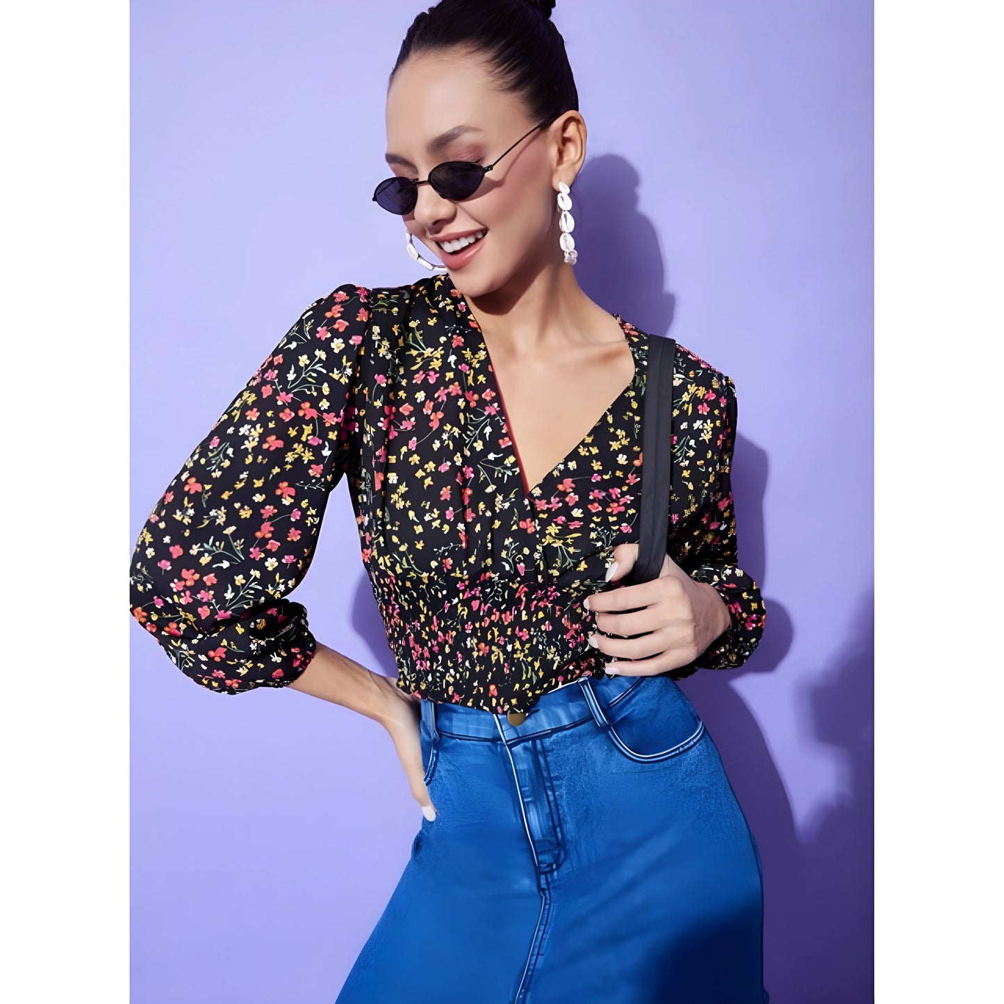 Kaleido Floral Top