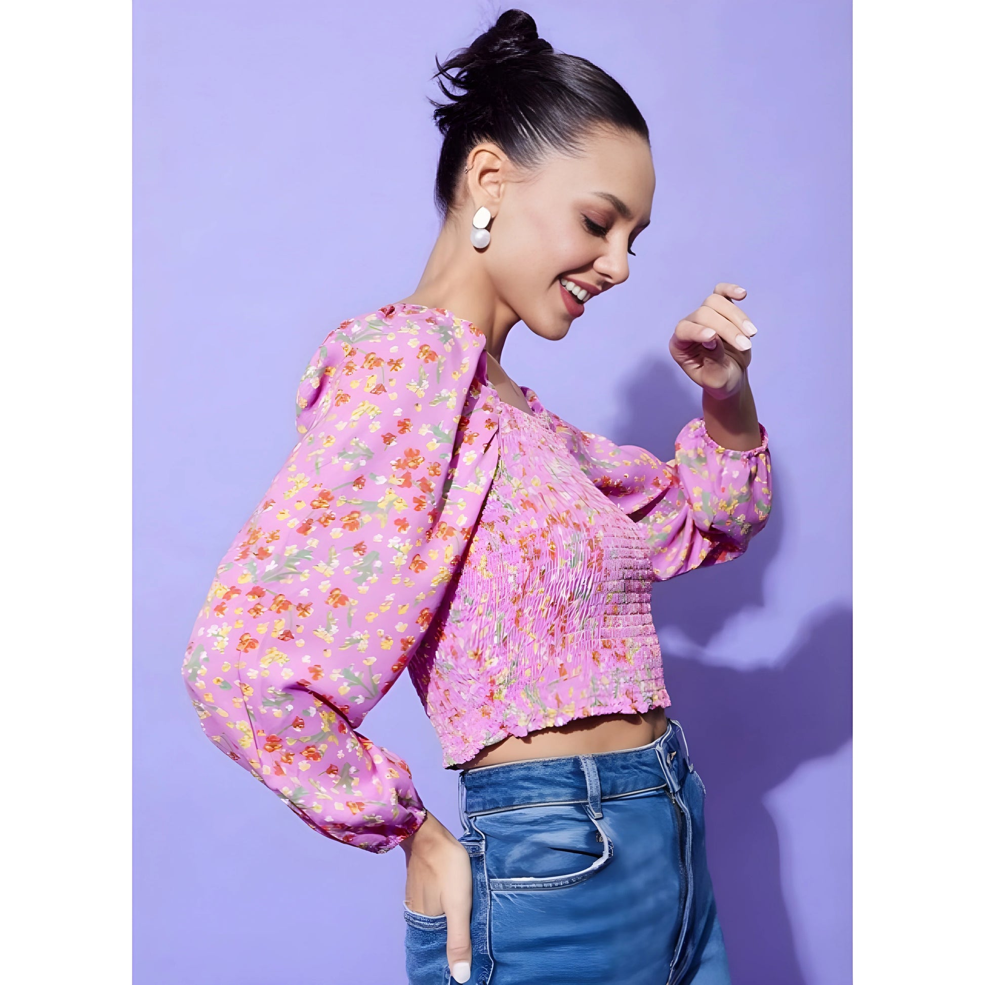 Palette Floral Top